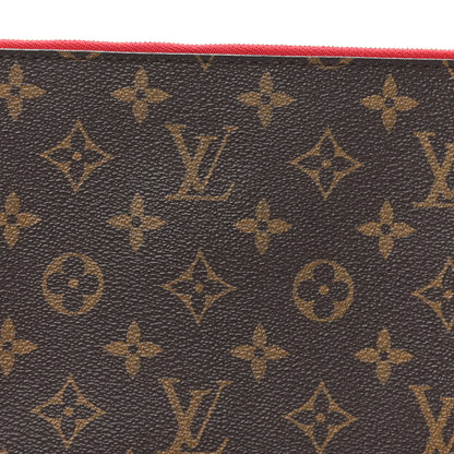 Louis Vuitton Monogram Neverfull MM GM Pochette Piment 7 of 7