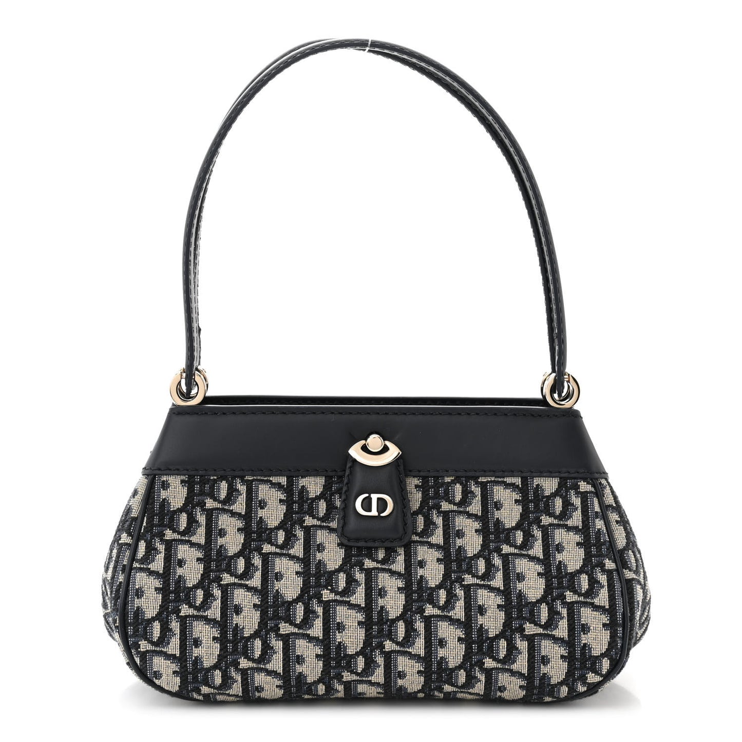 Oblique Key Bag Blue