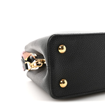 Louis Vuitton Taurillon Capucines PM Rainbow Black 8 of 9