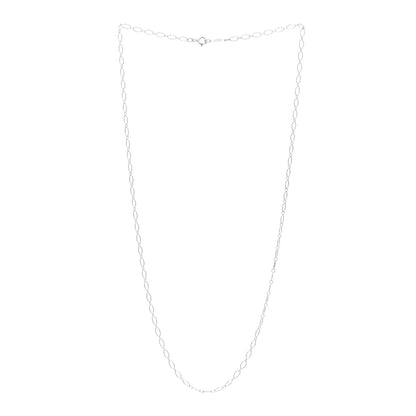 Tiffany Sterling Silver Oval Link Chain Necklace 20" 2 of 3