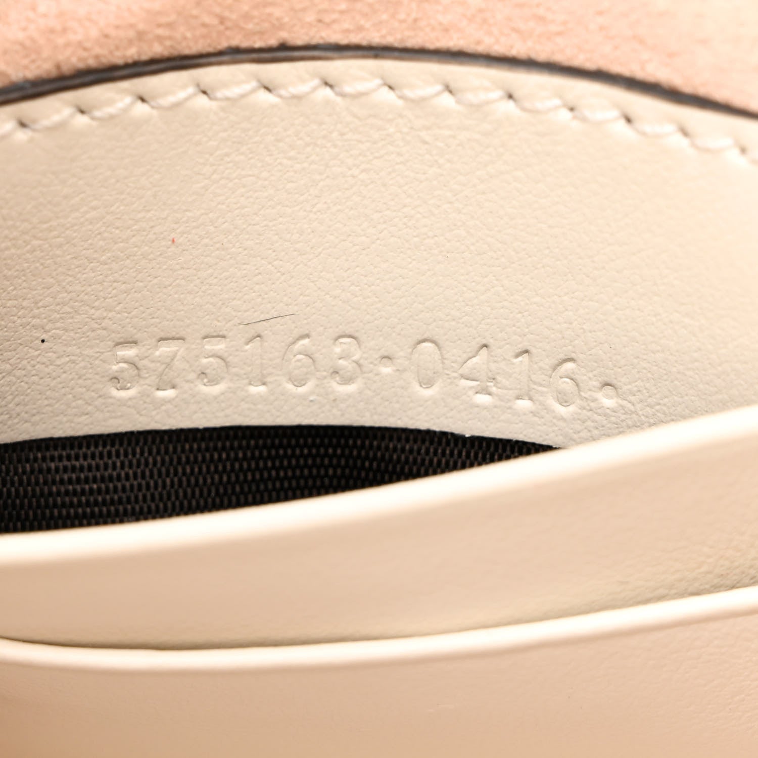 Gucci Calfskin Matelasse Mini GG Marmont 2.0 Bucket Bag White 7 of 11