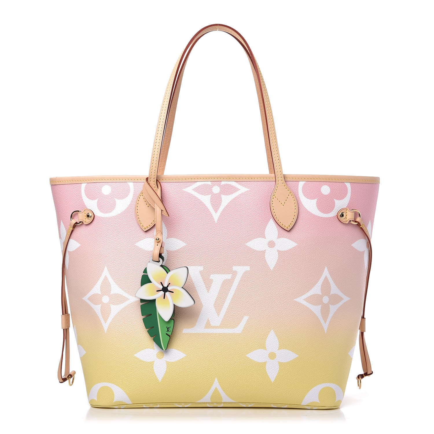 Louis Vuitton Monogram Giant By The Pool Neverfull MM Light Pink 1 of 9