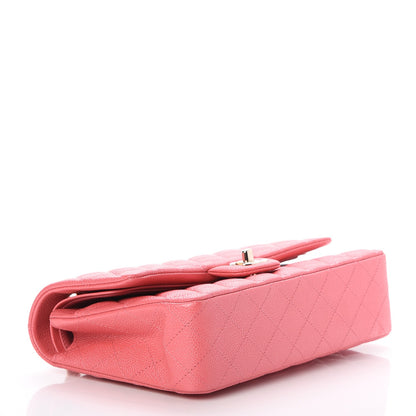 Chanel Caviar Quilted Medium Double Flap Pink 4 of 8