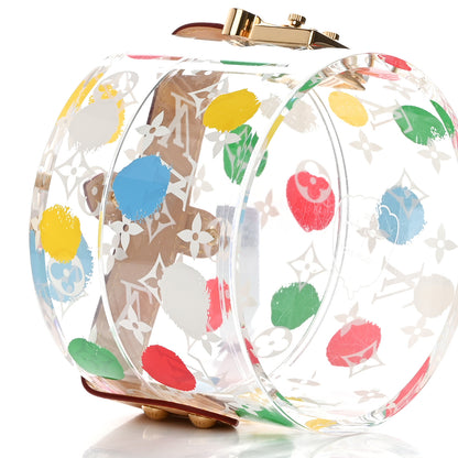 Louis Vuitton LV x YK Transparent Plexiglass Monogram Dots Box Scott Multicolor 8 of 9
