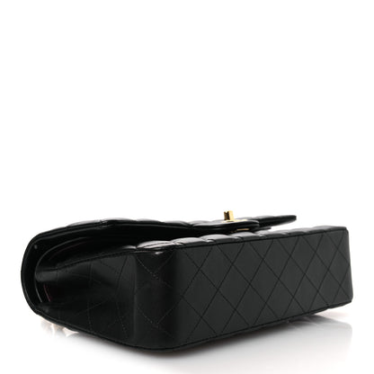 Chanel Lambskin Quilted Medium Double Flap Black 4 of 13
