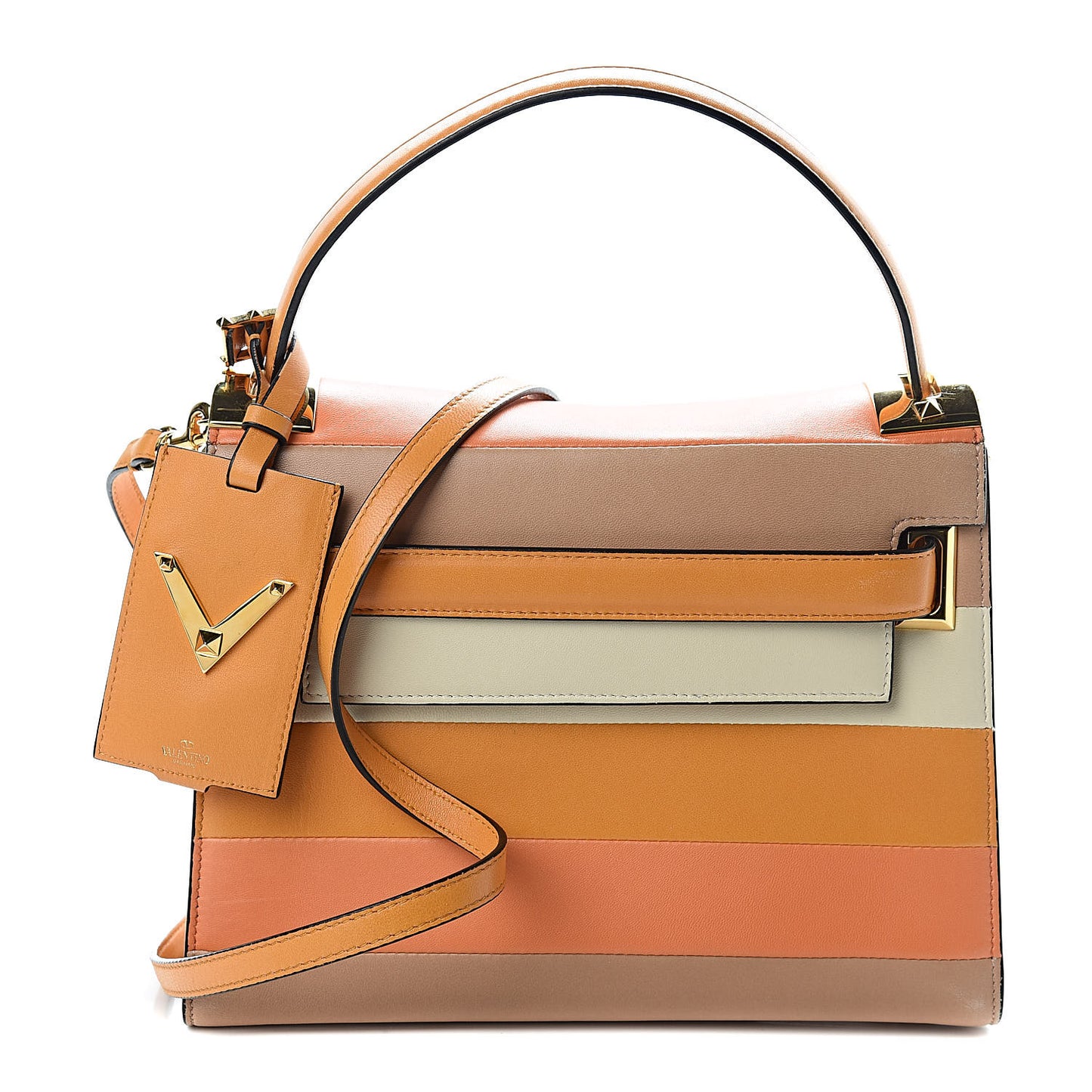 Nappa Small My Rockstud Frame Bag Mandarin Sorbet Multicolor