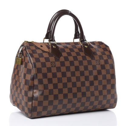 Louis Vuitton Damier Ebene Speedy 30 3 of 13