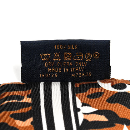 Louis Vuitton Silk Monogram Giant Jungle Bandeau Black 4 of 4