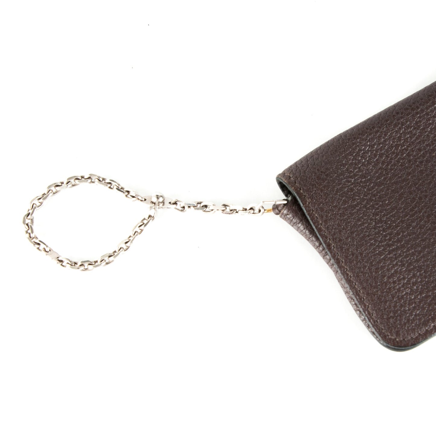 Togo Dogon Card Case Key Holder Ebene
