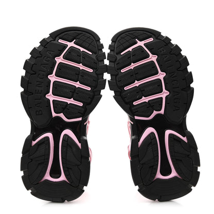 Balenciaga Rubber Neoprene Bi-Color Womens Track Sandals 37 Pink Black 6 of 9