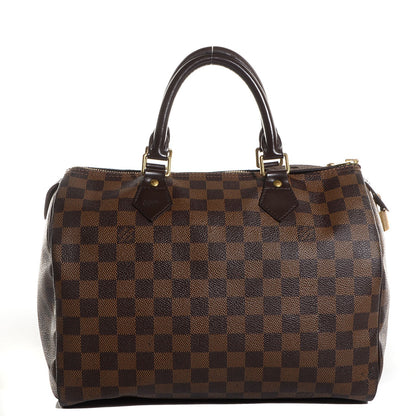 Louis Vuitton Damier Ebene Speedy 30 1 of 7