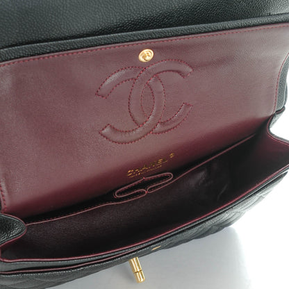 Chanel Caviar Quilted Medium Double Flap Black 5 of 8