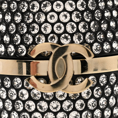 Chanel Metal Resin Lambskin Crystal Lipstick Case Long Necklace On Chain Silver Black Gold 7 of 10