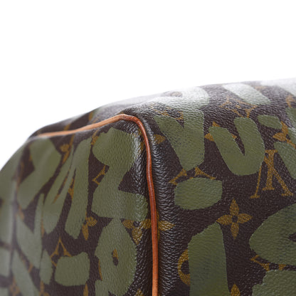 Louis Vuitton Graffiti Keepall 50 Kaki 11 of 16