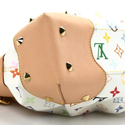 Louis Vuitton Monogram Multicolor Judy MM White 7 of 9