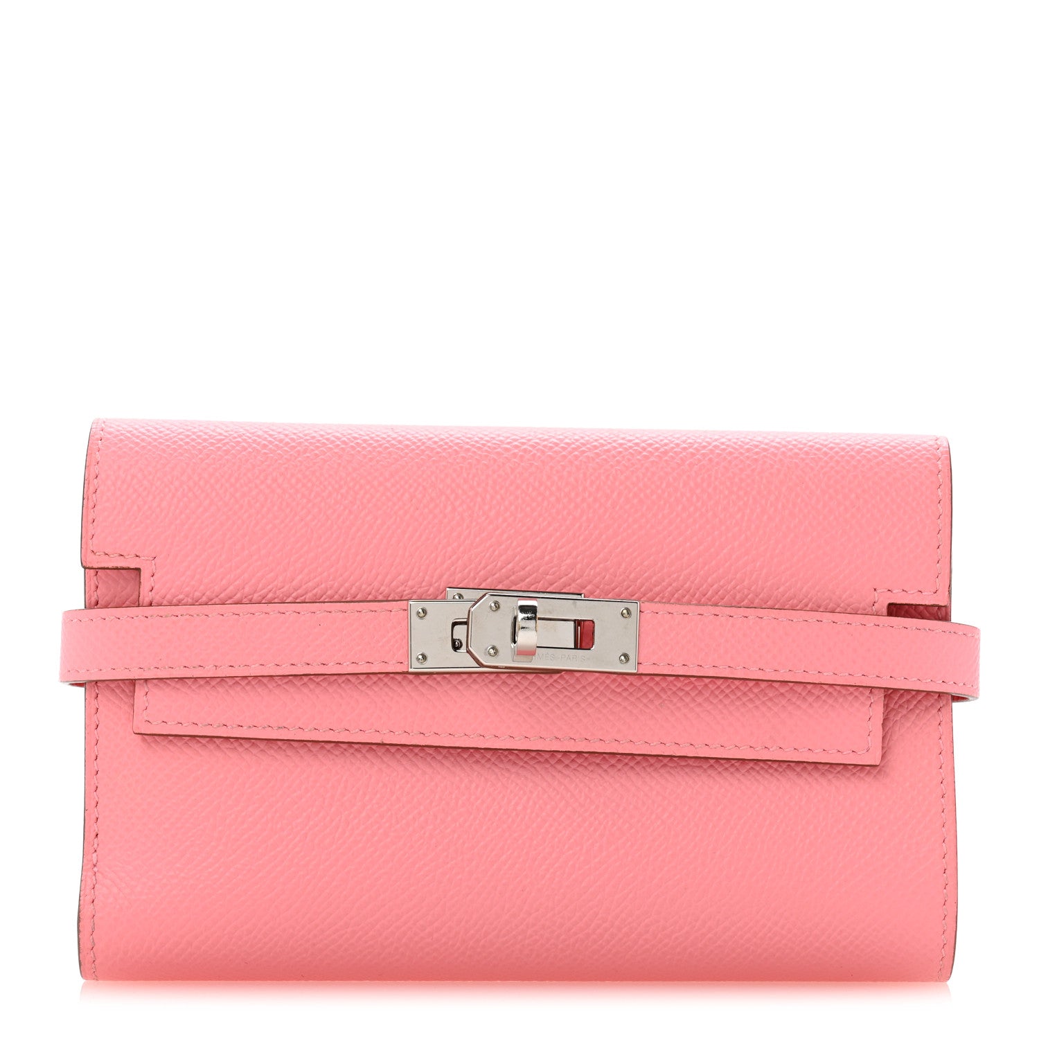 Hermes Epsom Medium Kelly Wallet Rose Confetti 1 of 12