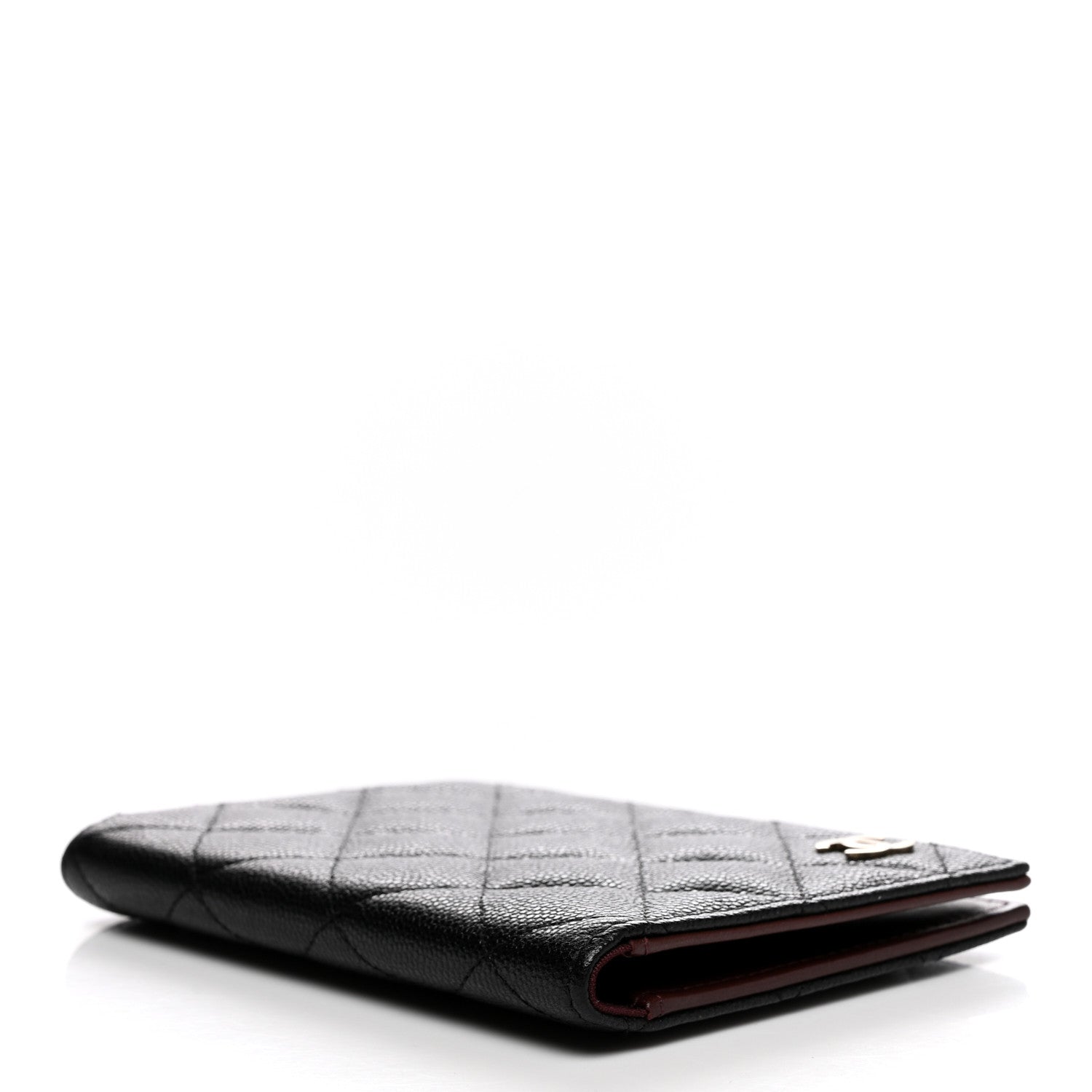 Chanel Caviar Quilted Passport Holder Black 4 of 7