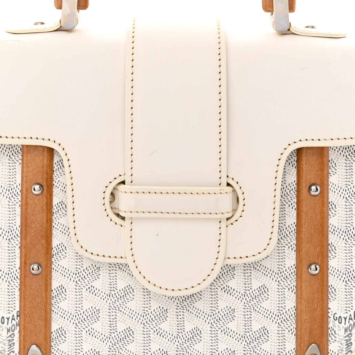 Goyardine Saigon PM White