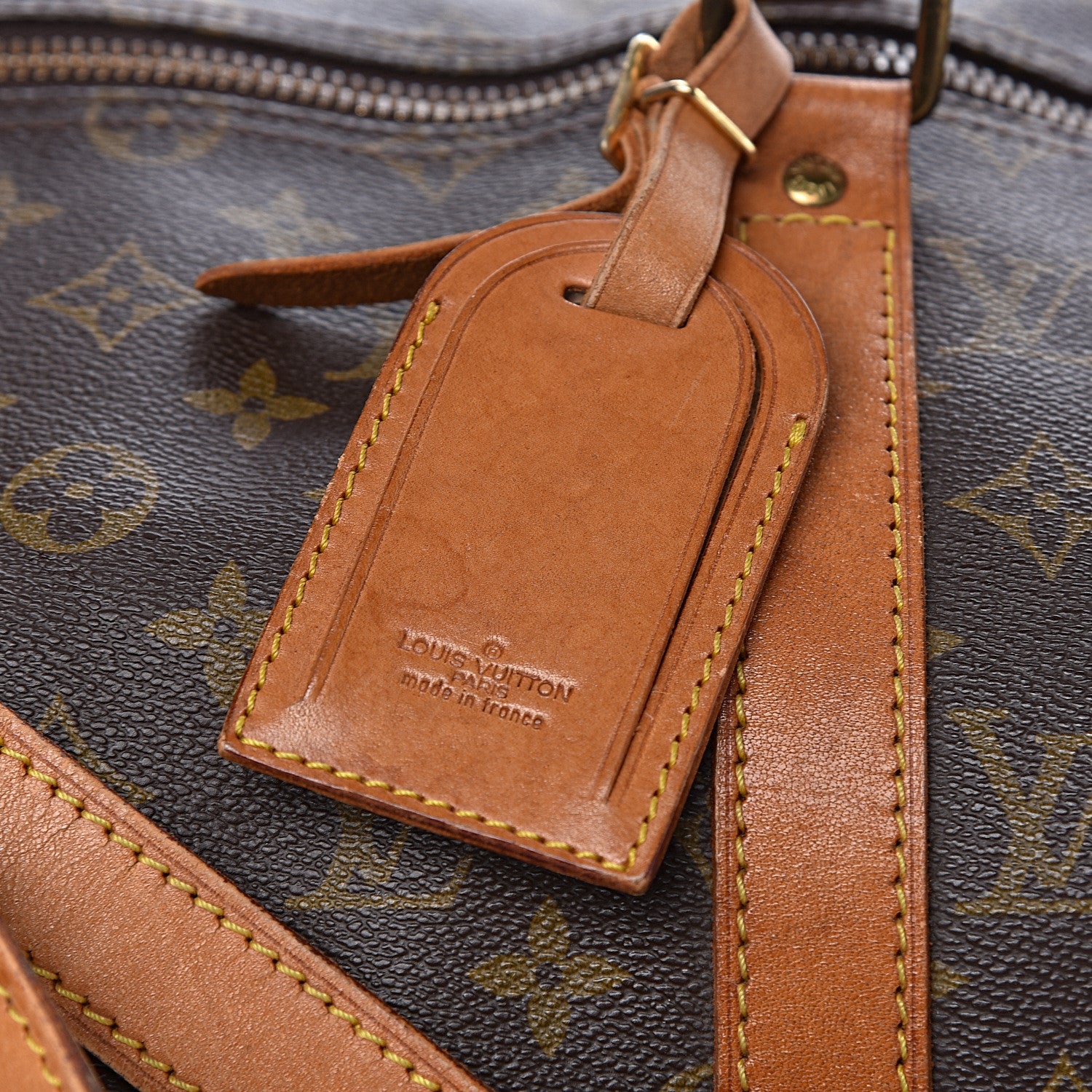 Louis Vuitton Monogram Keepall Bandouliere 50 10 of 18