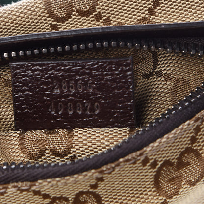 Gucci Monogram Web Belt Bag Dark Brown 7 of 9