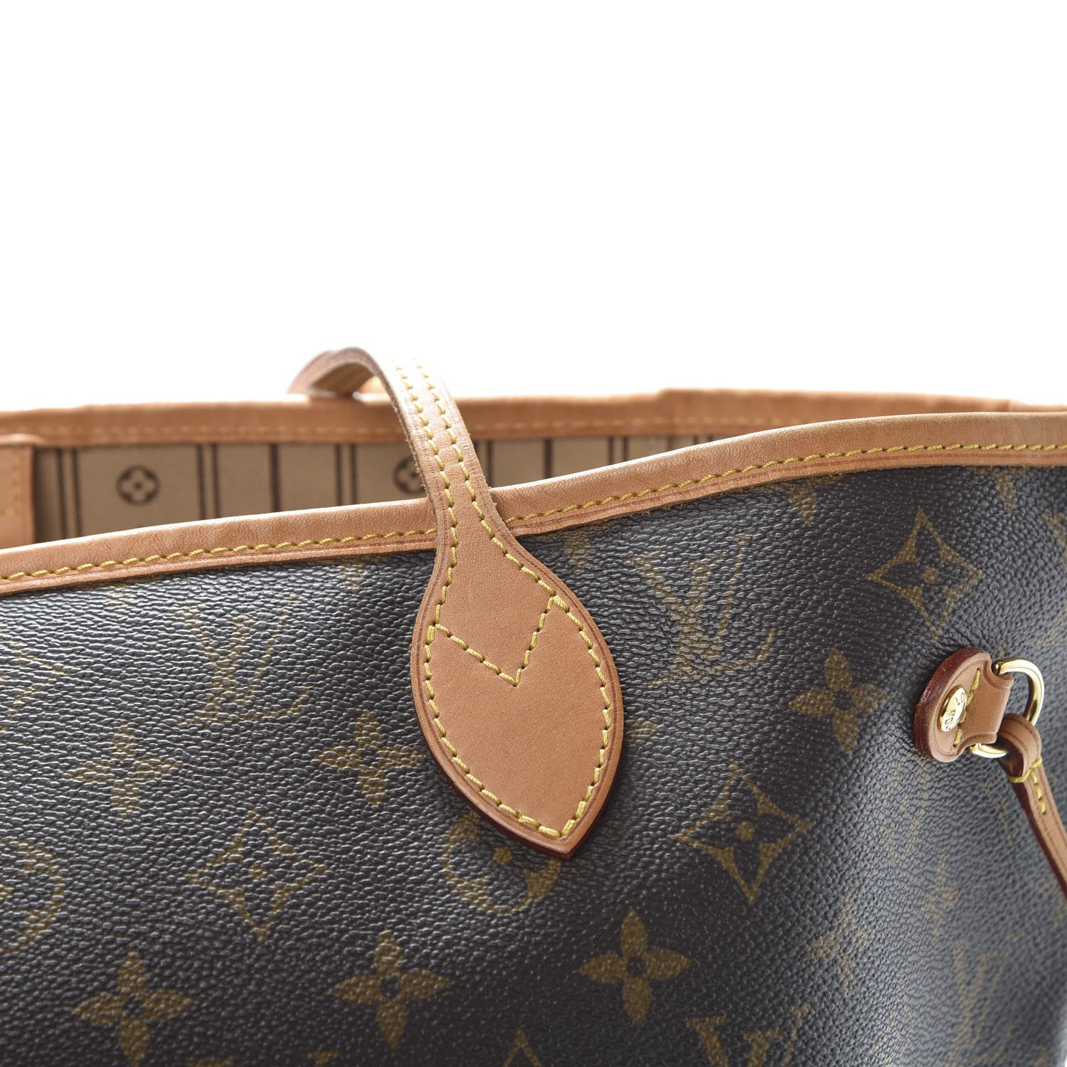 Louis Vuitton Monogram Neverfull MM 8 of 9