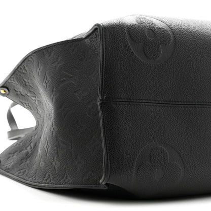Louis Vuitton Empreinte Monogram Giant Onthego GM Black 9 of 10