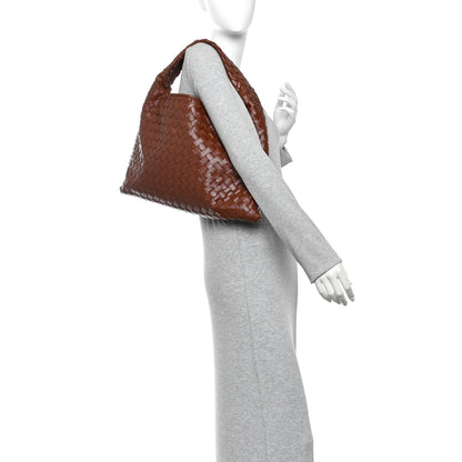Bottega Veneta Calfskin Intrecciato Small Hop Sapele 2 of 10