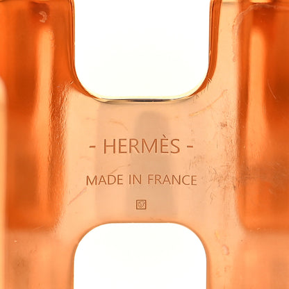 Hermes Box Olympe Cuff Bracelet Rouge H 4 of 4