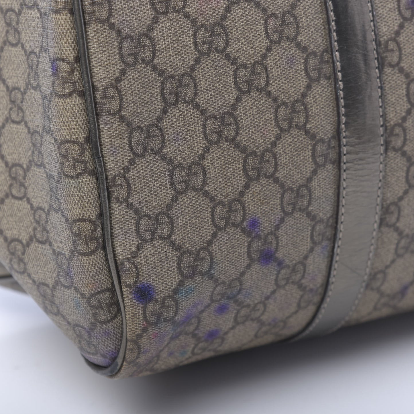 GG Plus Monogram Medium Joy Boston Pewter