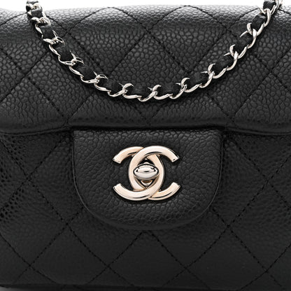 Chanel Caviar Quilted New Mini Flap Black 9 of 12