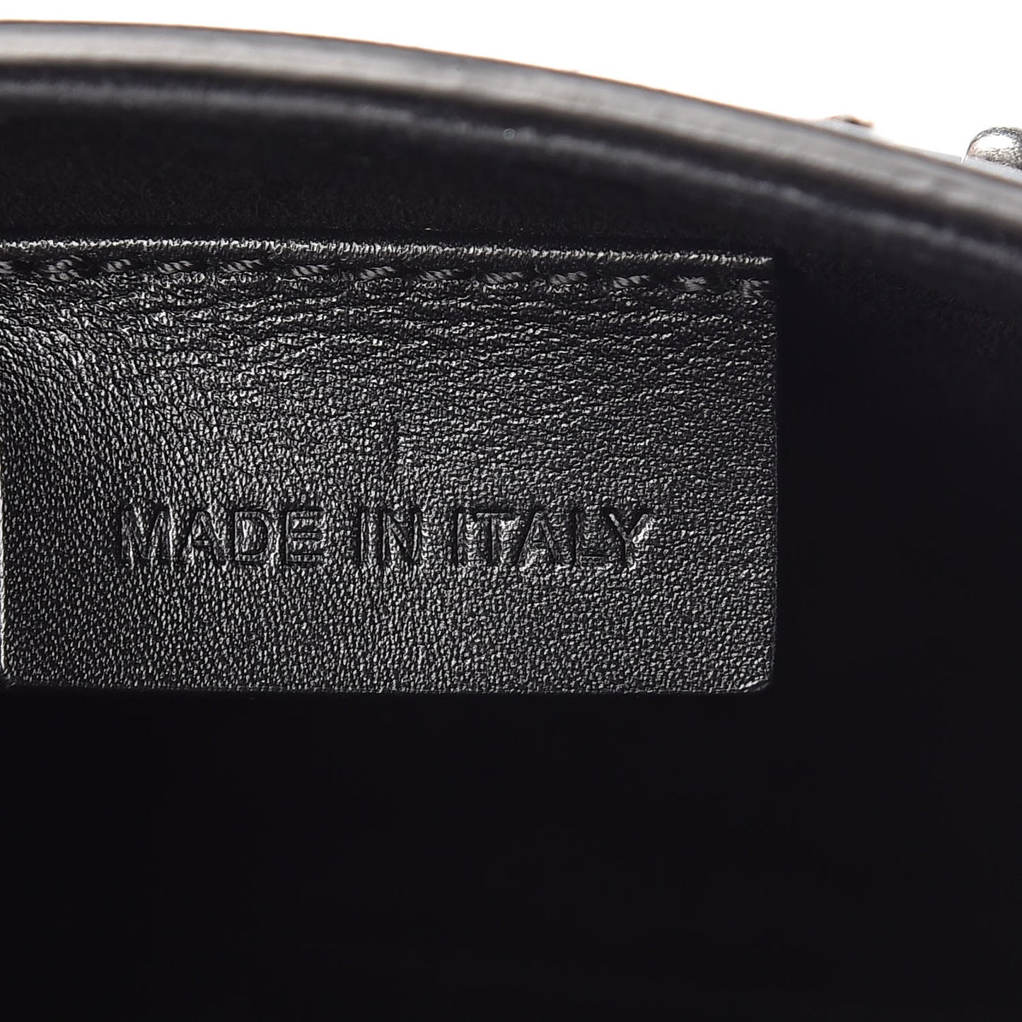 Calfskin Studded Mini Heroine Shoulder Bag Black