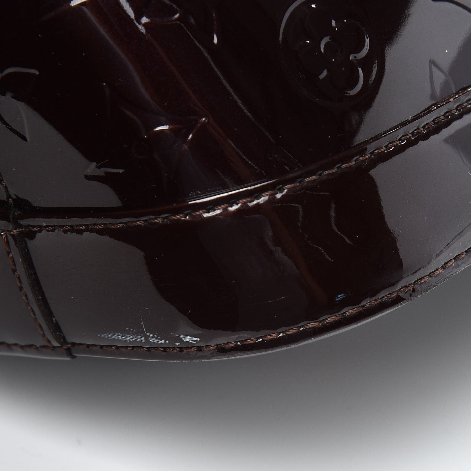 Louis Vuitton Vernis Alma PM Amarante 10 of 12