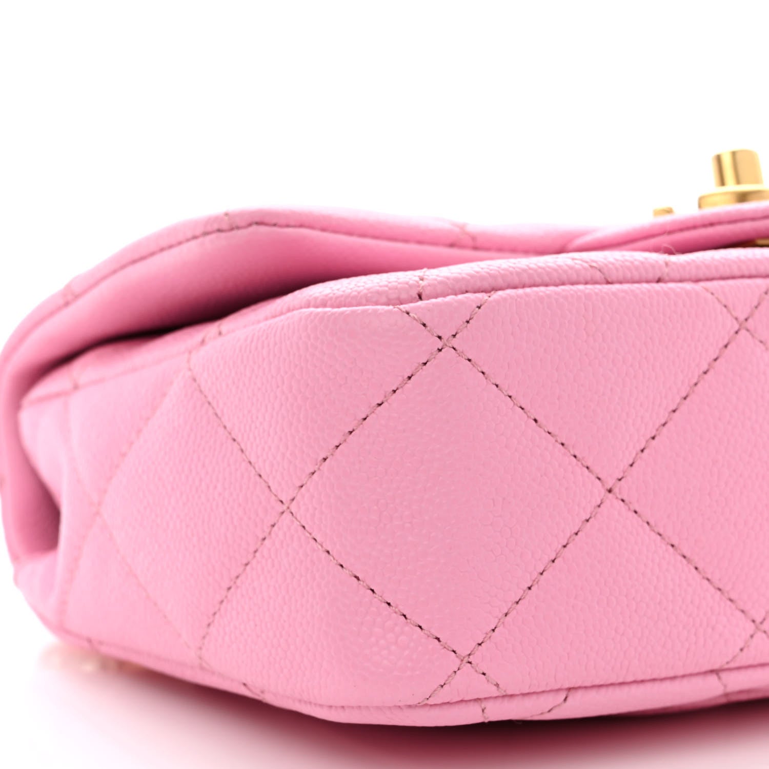 Chanel Caviar Quilted Mini Sweetheart Flap Lilac 9 of 11