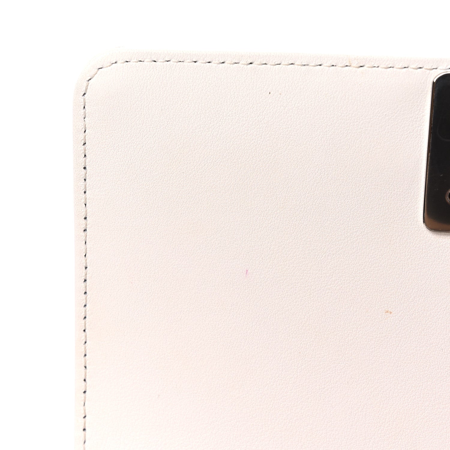 Chanel Calfskin Pearl Chevron Small Boy Flap White 16 of 18