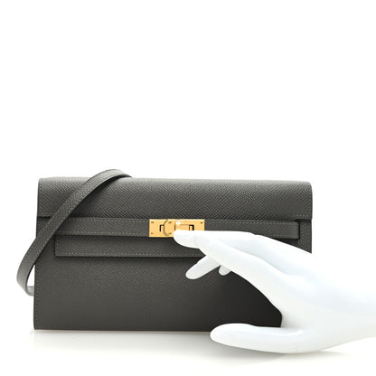 Hermes Epsom Kelly To Go Wallet Gris Meyer 2 of 10