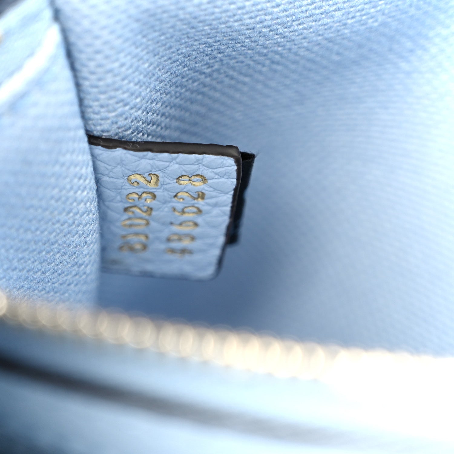 Gucci Grained Calfskin Web Medium Jackie 1961 Hobo Light Blue 7 of 12