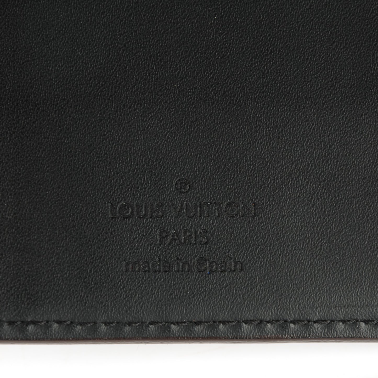 Monogram Glace Pocket Agenda Cover Cafe