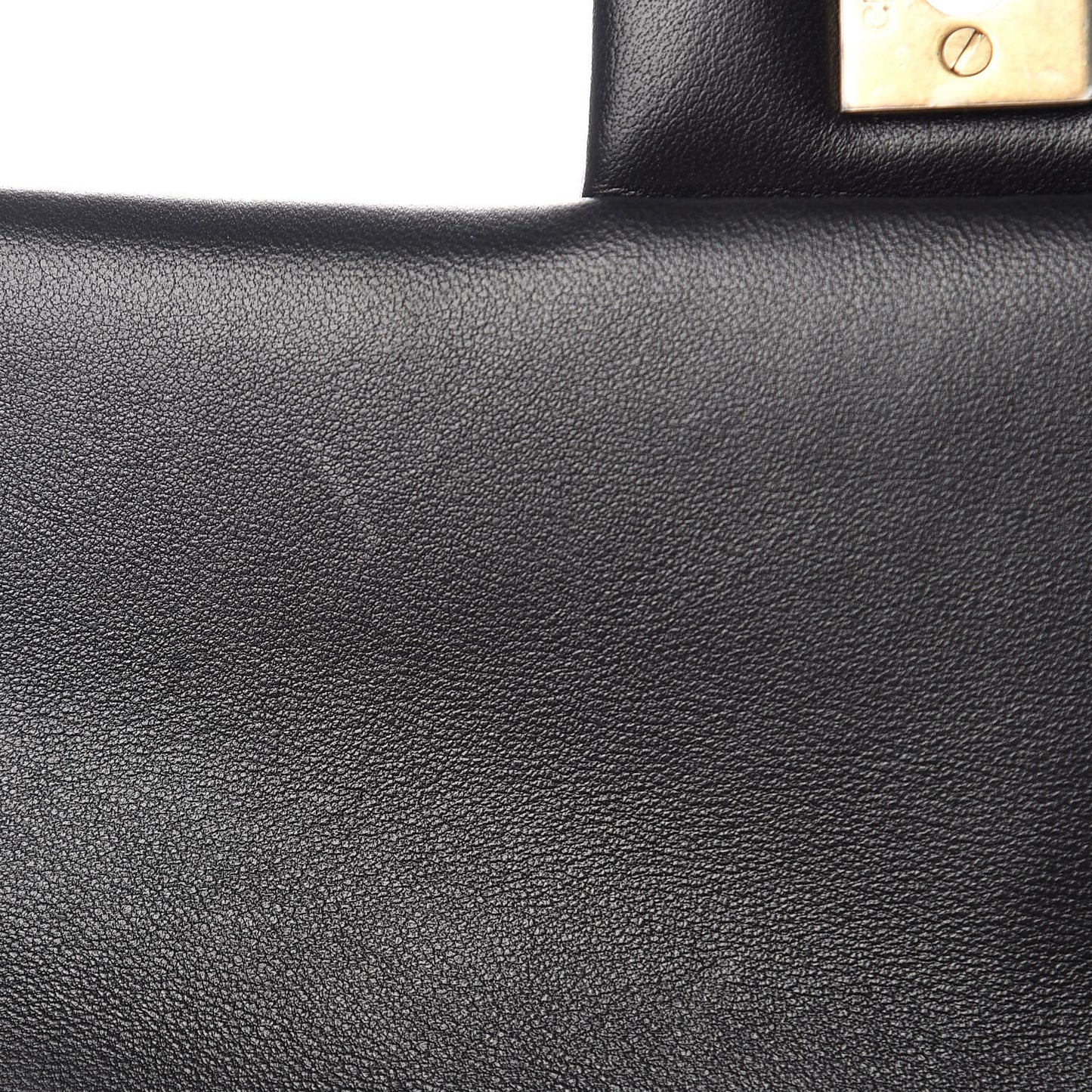 Lambskin Quilted Mini Rectangular Flap Black