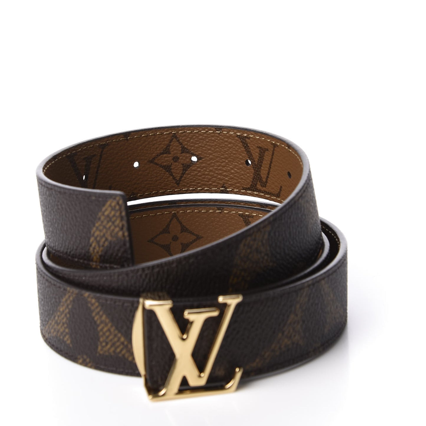 Giant Monogram 30mm LV Iconic Reversible Belt 85 32