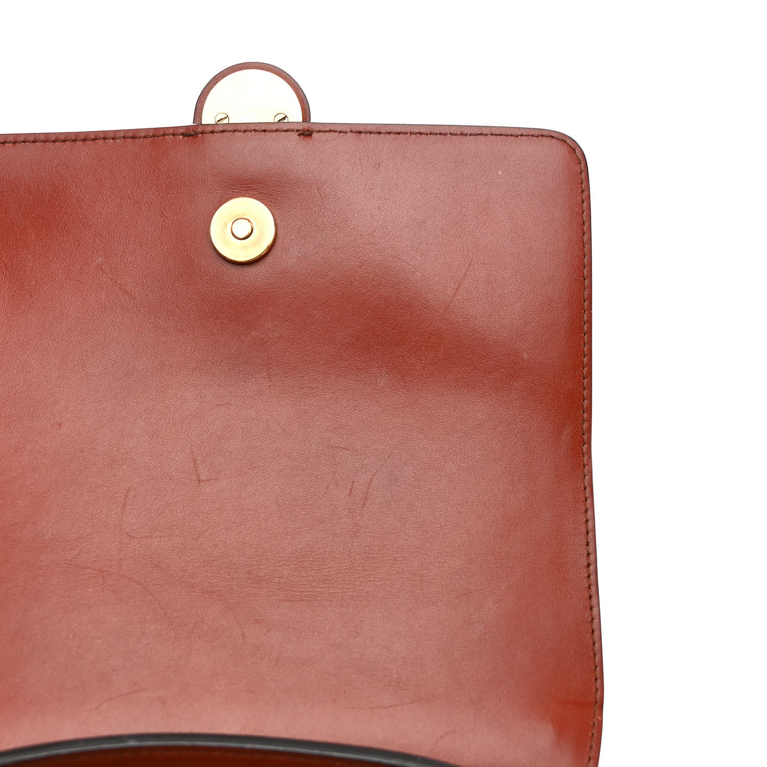 Chloe Calfskin Suede Large Tess Bag Sepia Brown 12 of 21