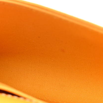 Goyard Goyardine Monte Carlo Bois Clutch With Strap Yellow 11 of 12