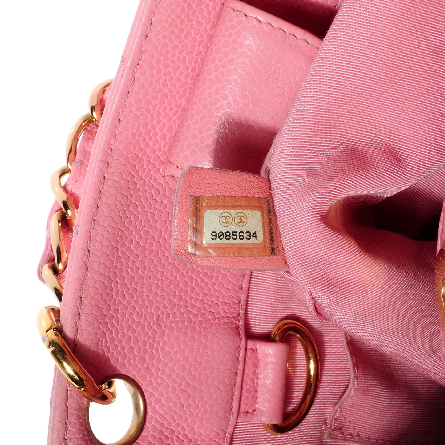 Caviar Petit Shopping Tote PST Pink