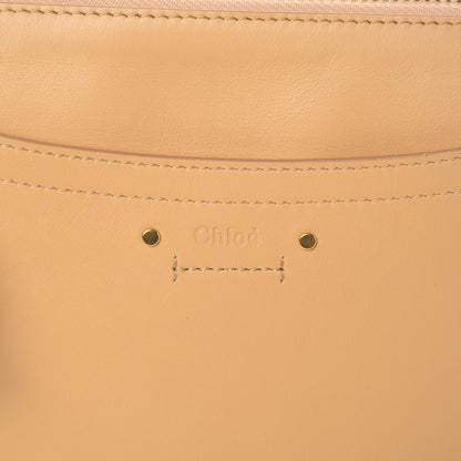 Chloe Calfskin Suede Small Roy Bag Bleached Brown 7 of 12