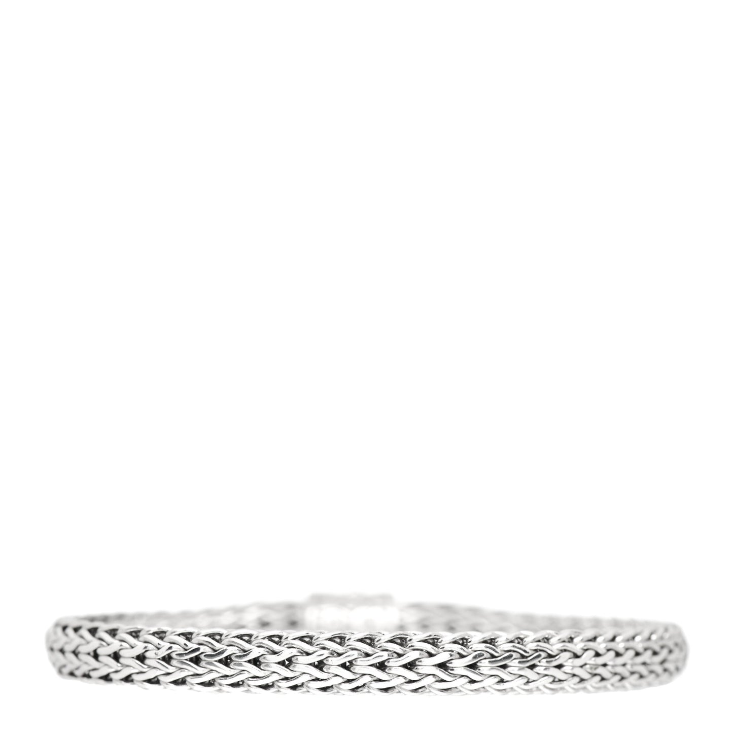 Sterling Silver Diamond 6.5mm Classic Chain Bracelet