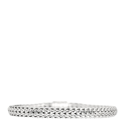 John Hardy Sterling Silver Diamond 6.5mm Classic Chain Bracelet 3 of 4