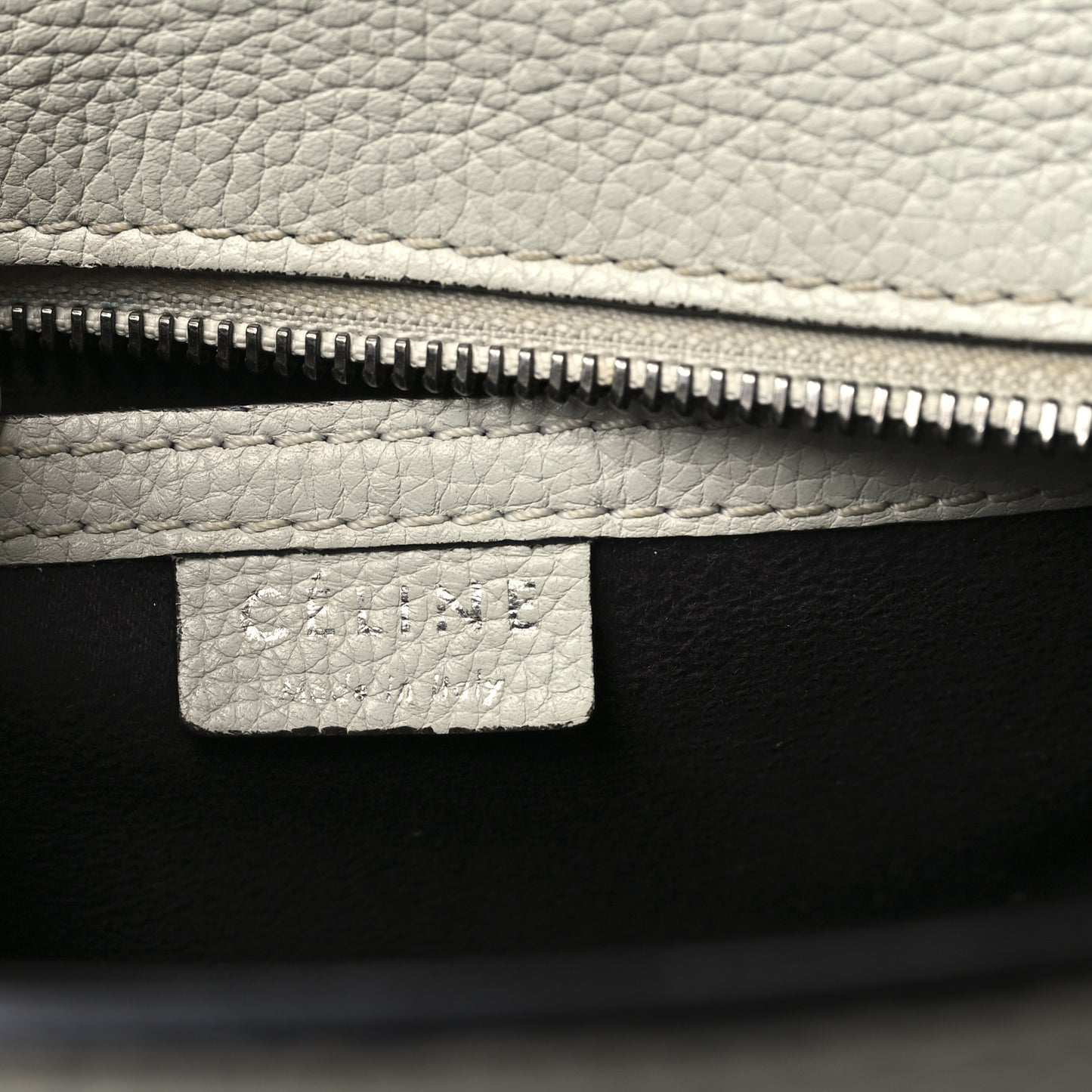 Drummed Calfskin Nano Luggage Lune