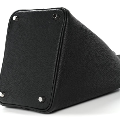Hermes Taurillon Clemence Picotin Lock 18 PM Black 9 of 11