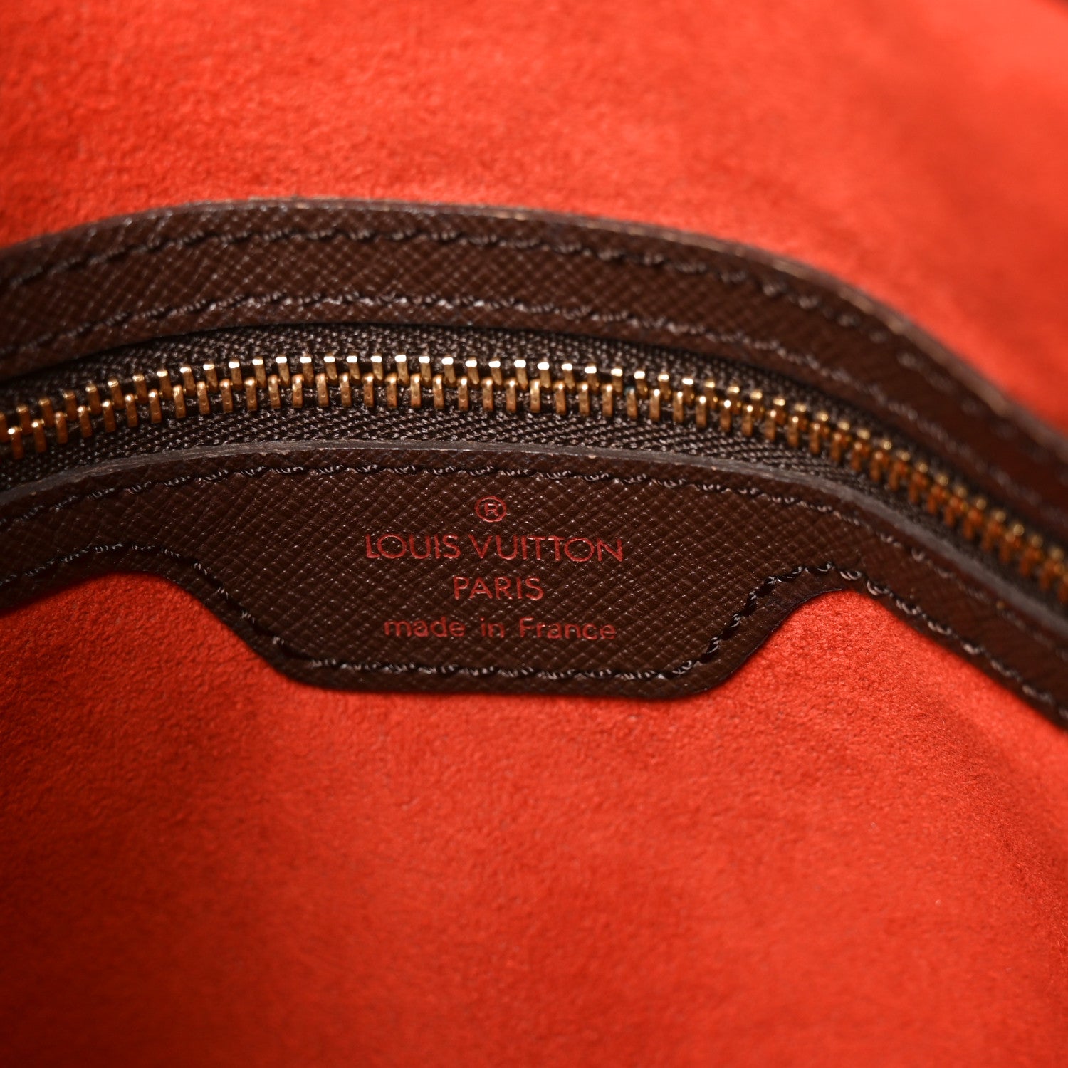Louis Vuitton Damier Ebene Marais Bucket 23 6 of 9