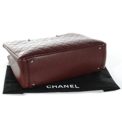 Chanel Caviar XL Grand Shopping Tote GST Bordeaux 4 of 7
