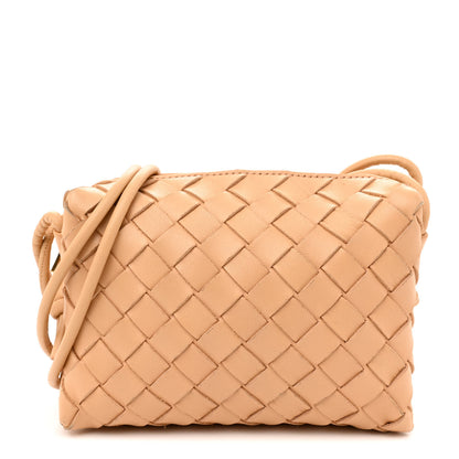 Bottega Veneta Nappa Intrecciato Mini Loop Camera Bag Almond 1 of 11